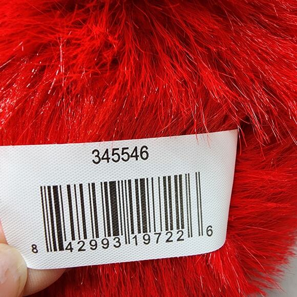 Candy Scented Red Teddy Bear Plush 11" Red Satin Bow Walmart Way To Celebrate - Picture 10 of 10